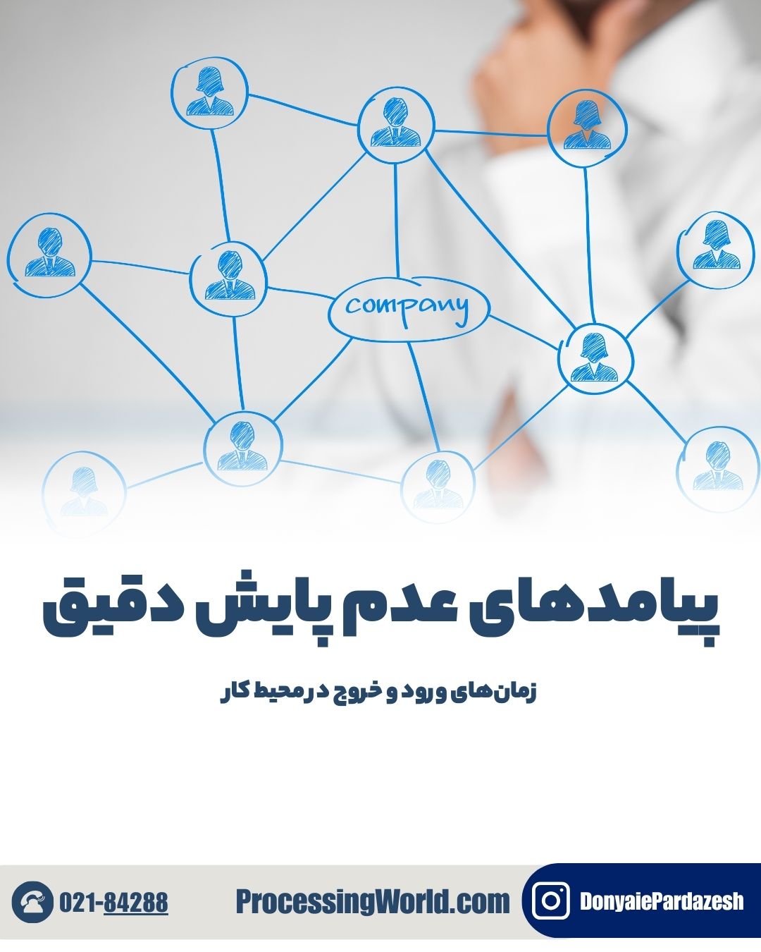 پیامدهای عدم پایش دقیق زمان‌های ورود و خروج در محیط کار